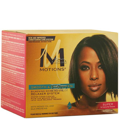 MOTIONS - SMOOTH & STRAIGHTEN SILKENING SHINE NO LYE RELAXER-SUPER