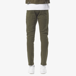 COPPER RIVET Olive Slim Fit Jeans
