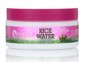 MIELLE RICE WATER &ALOE VERA DEEP CONDITIONER 8oz
