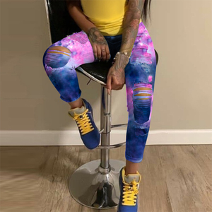 WOMEN'S "Galaxy" Jeans (Rose Pink) IN STORE NOW