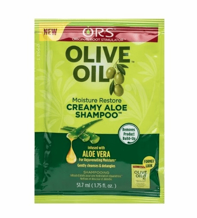 ORS OLIVE OIL SHAMPOO CREAMY ALOE SHAMPOO PAKS
