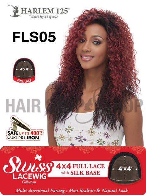 HARLEM 125 SWISS LACE WIG FLS05 (SGDWINE)