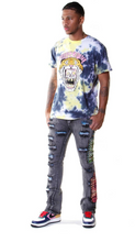 Load image into Gallery viewer, COOPER 9 TEMPLE STACK JEANS GRAY WASH